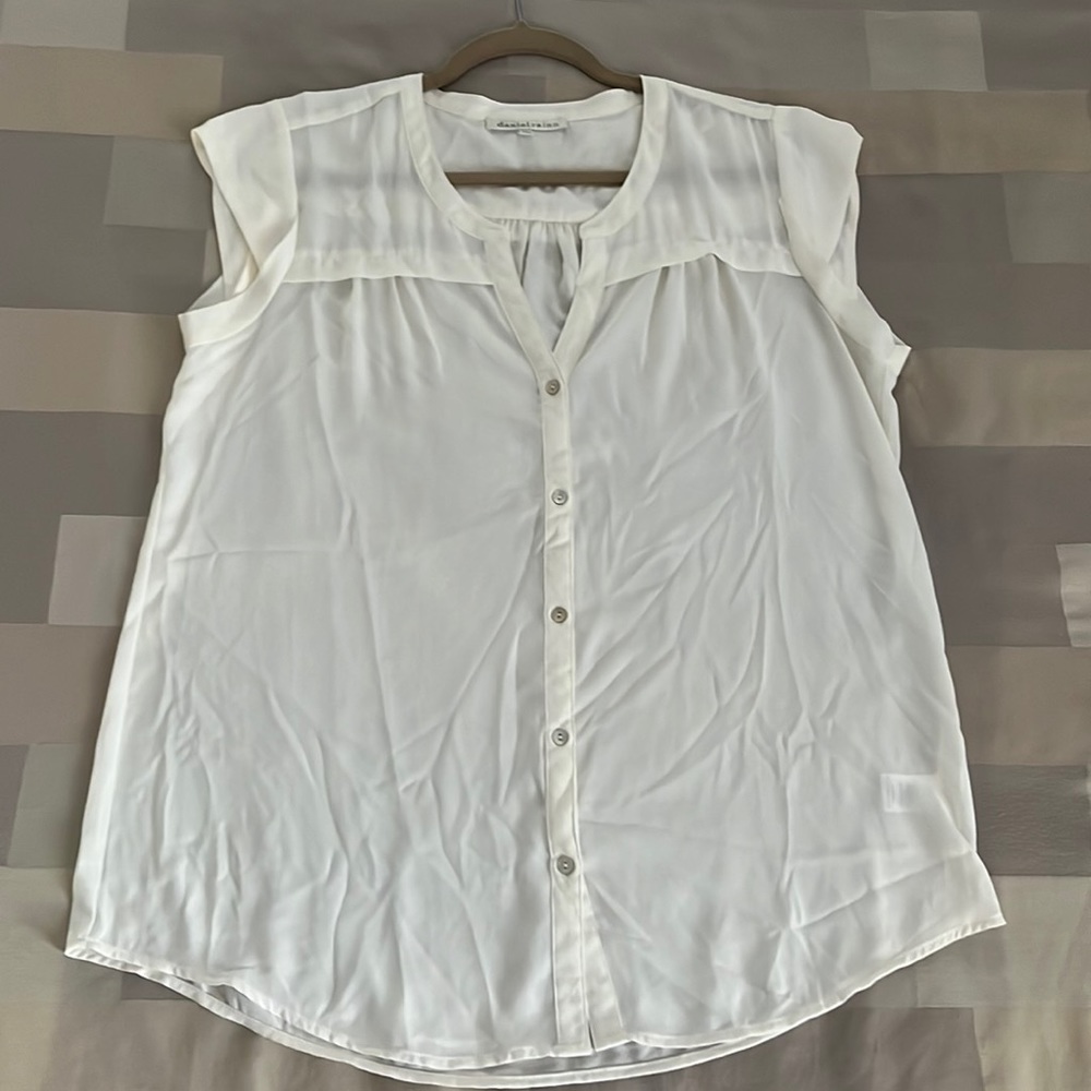 - Daniel Rainn cream blouse